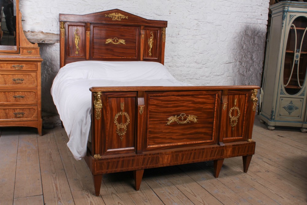 Handsome Napoleon 11 Empire style king size bed View II