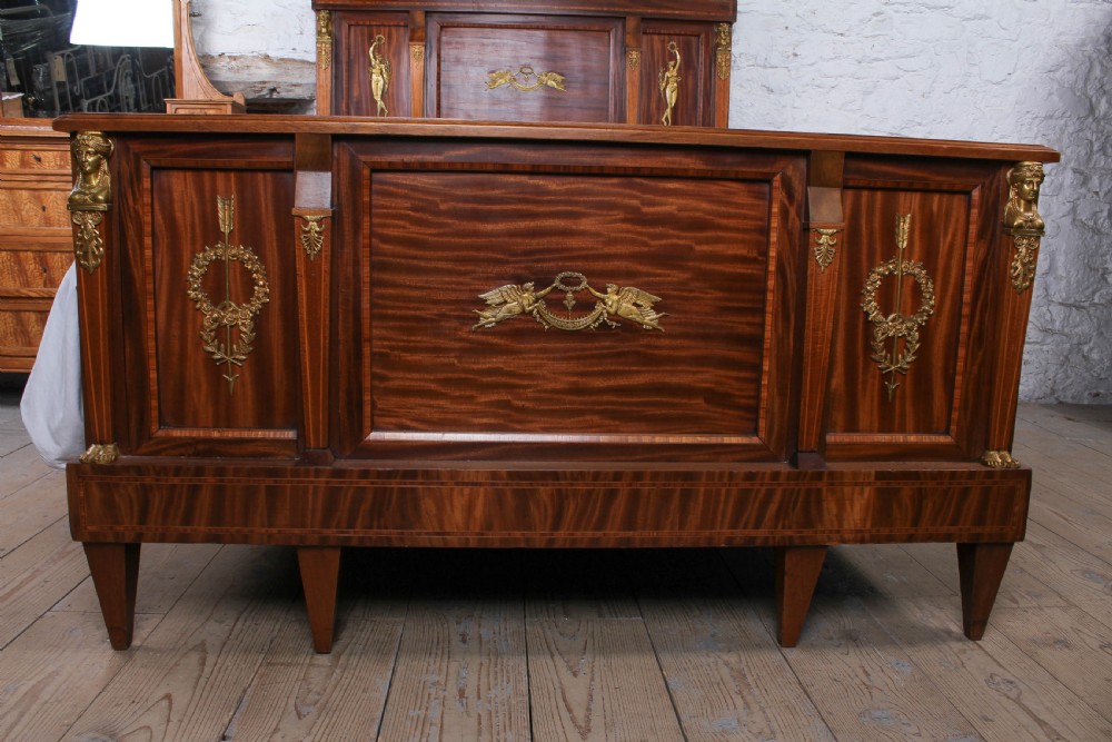 Handsome Napoleon 11 Empire style king size bed View III