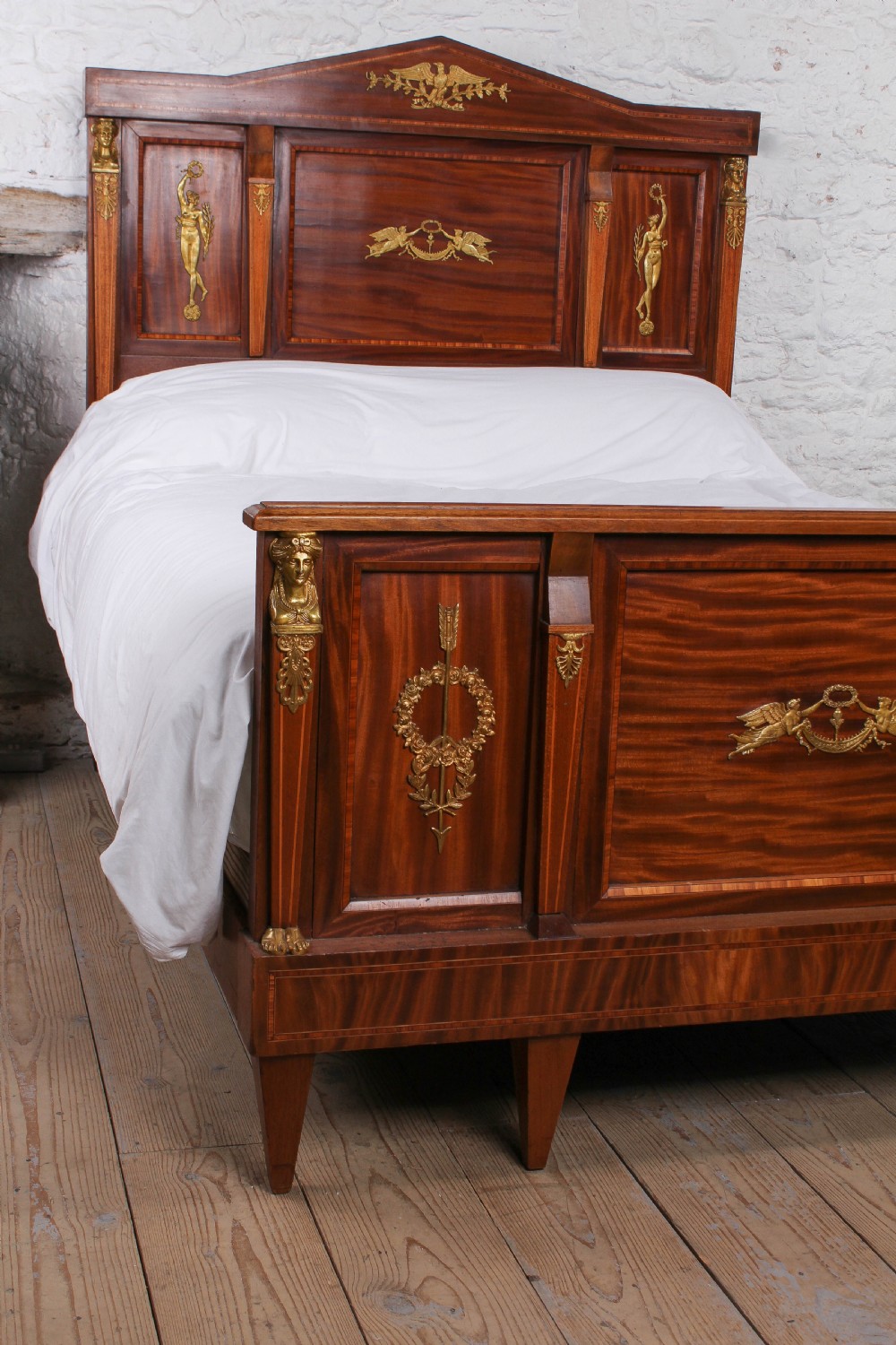 Handsome Napoleon 11 Empire style king size bed View VII