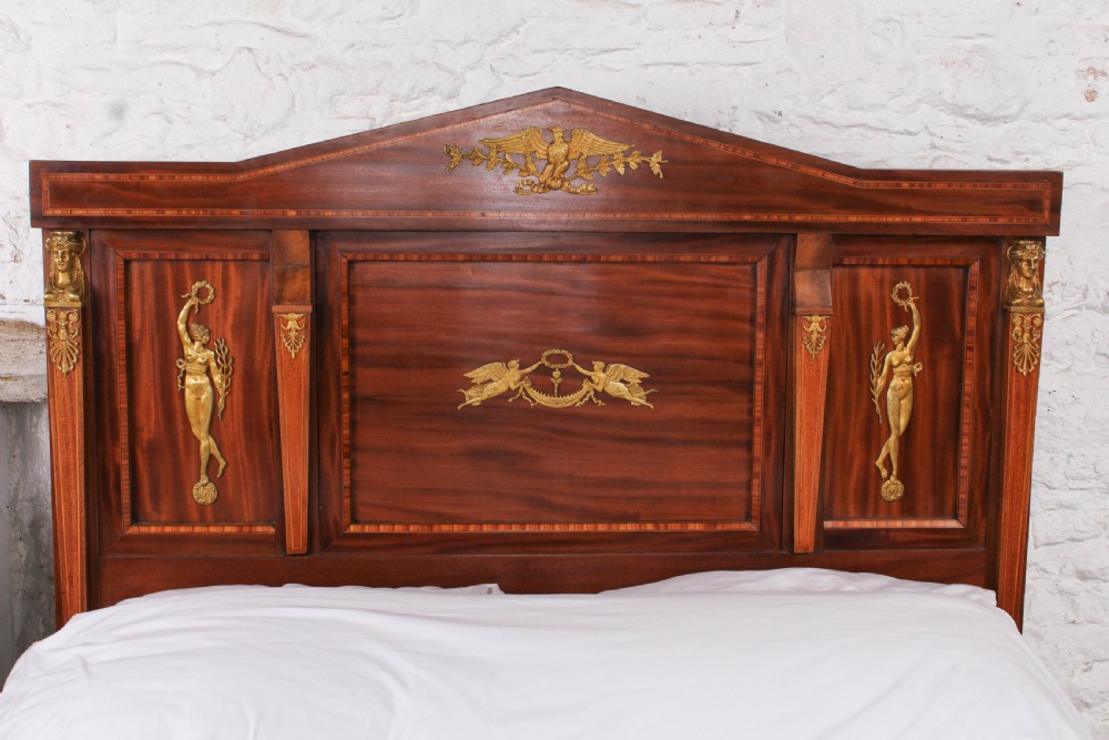 Handsome Napoleon 11 Empire style king size bed View X