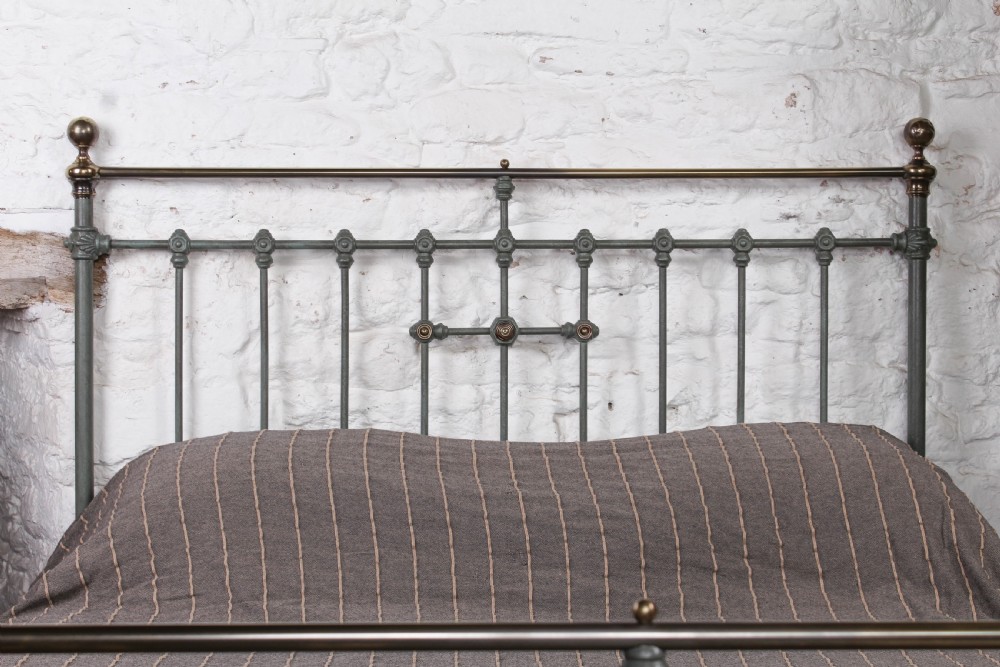 Lovely individual restored hand finished king size bed  View III