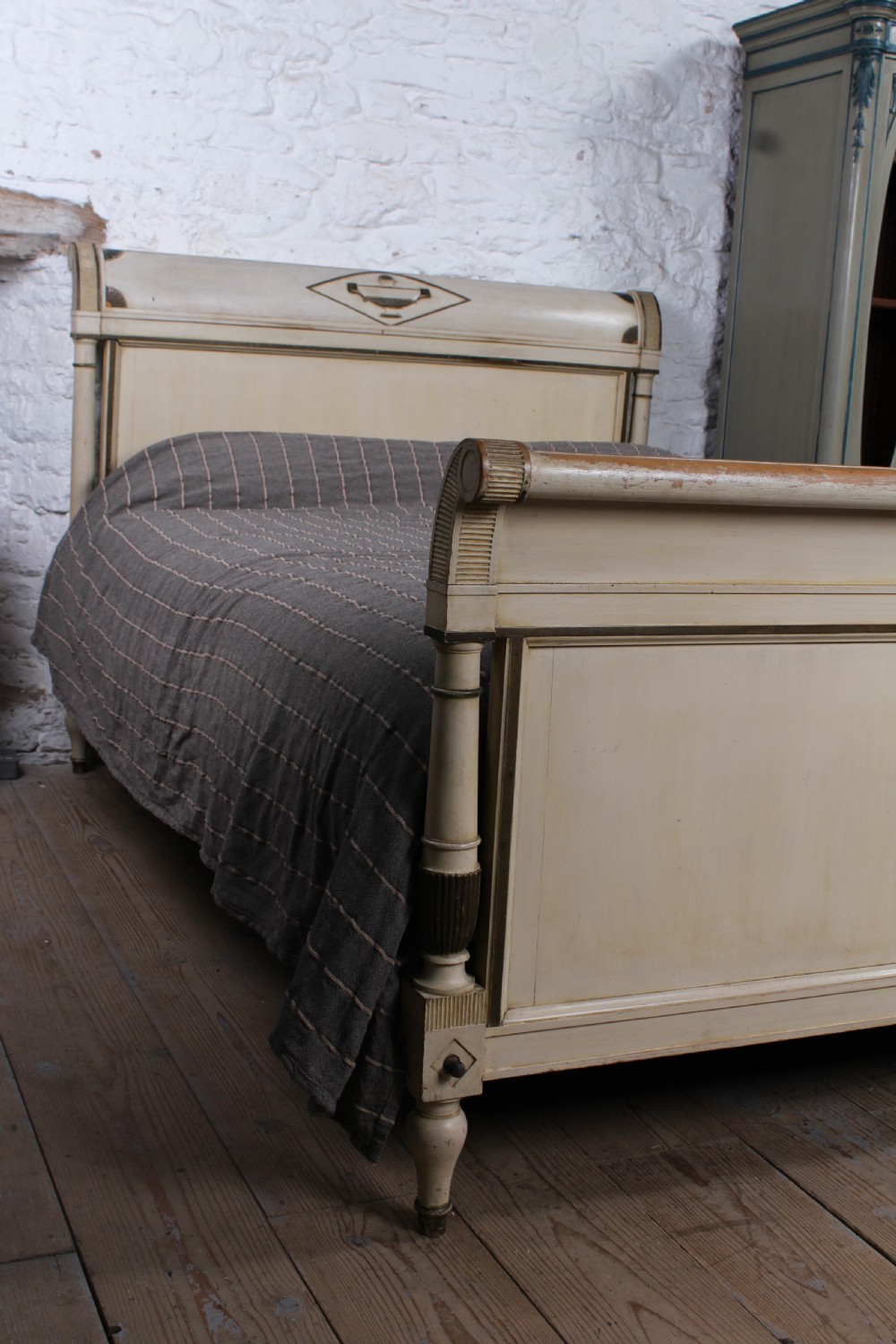 Lovely original king size French Directoire style bed View VII