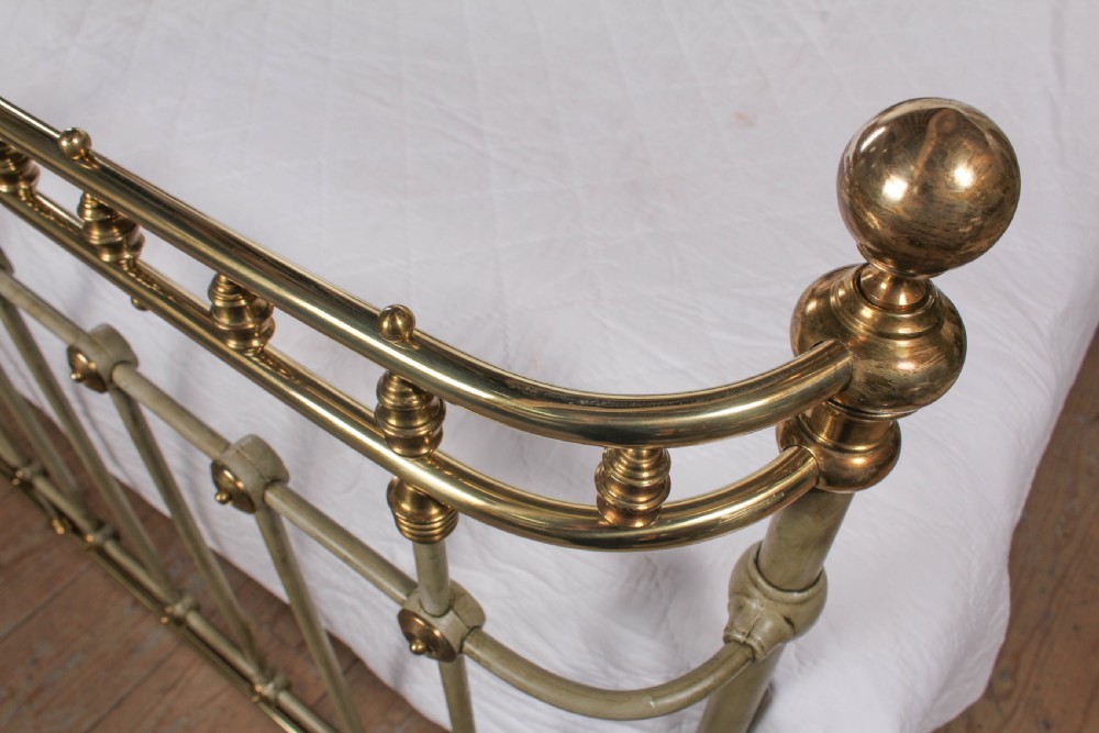 Gorgeous bow foot Victorian 6Ft super king size bed by Scholbred View IV