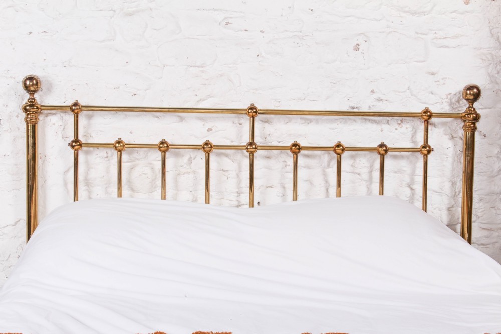 Handsome all brass king size bed View IV