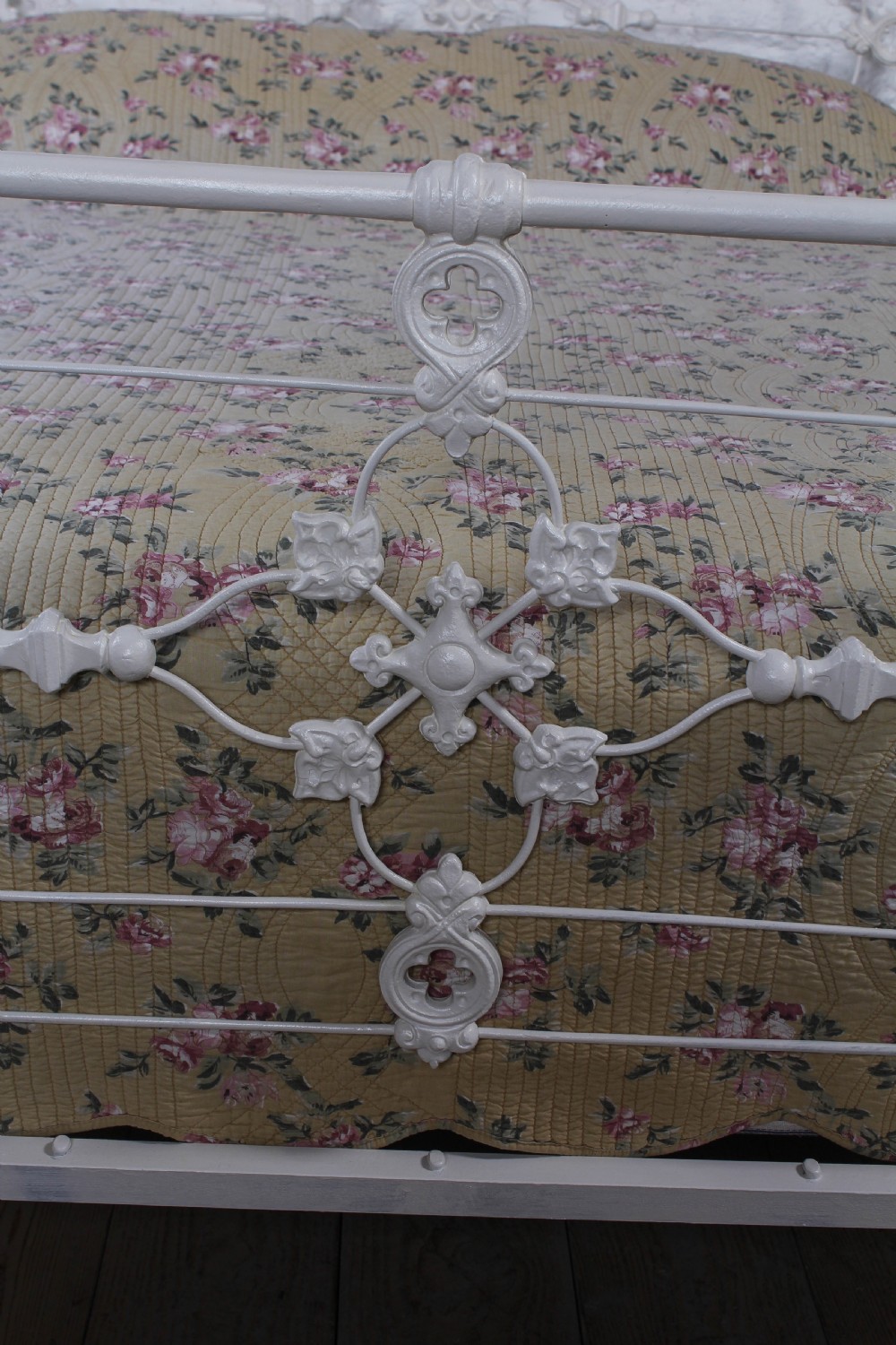Gorgeous rare all Iron Irish king size bed View V