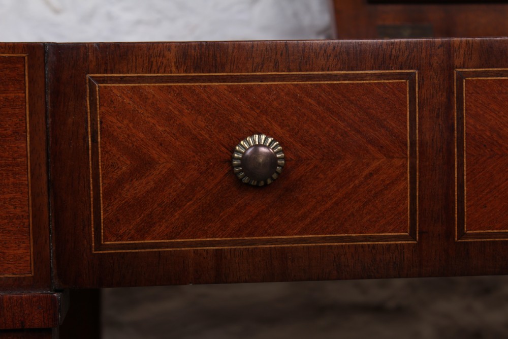French walnut fold out dressing table  View VI