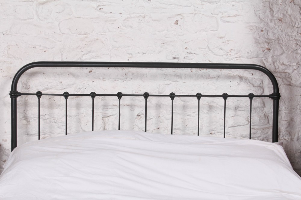Pleasingly simple French all iron king size bed View V