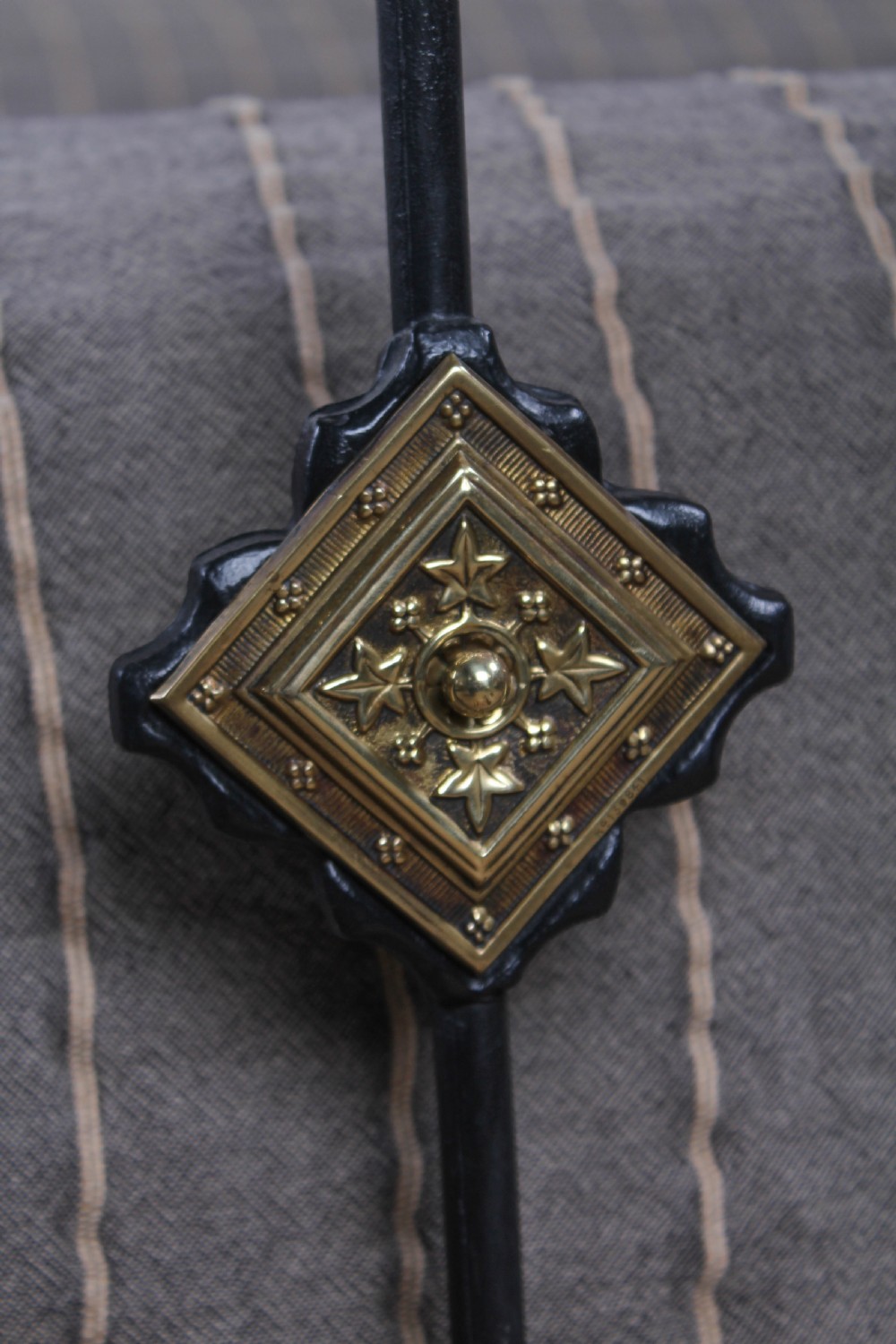 Fabulous Victorian brass and iron double bed View IV