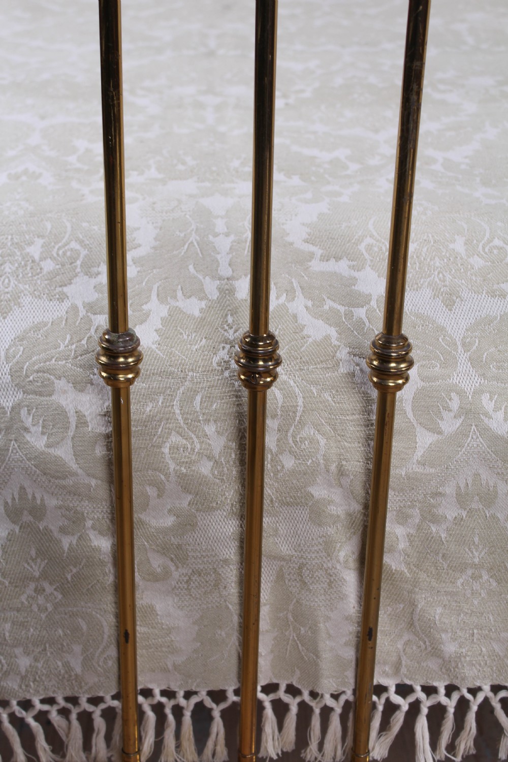 Very nice pair of simple Victorian all brass beds View IV