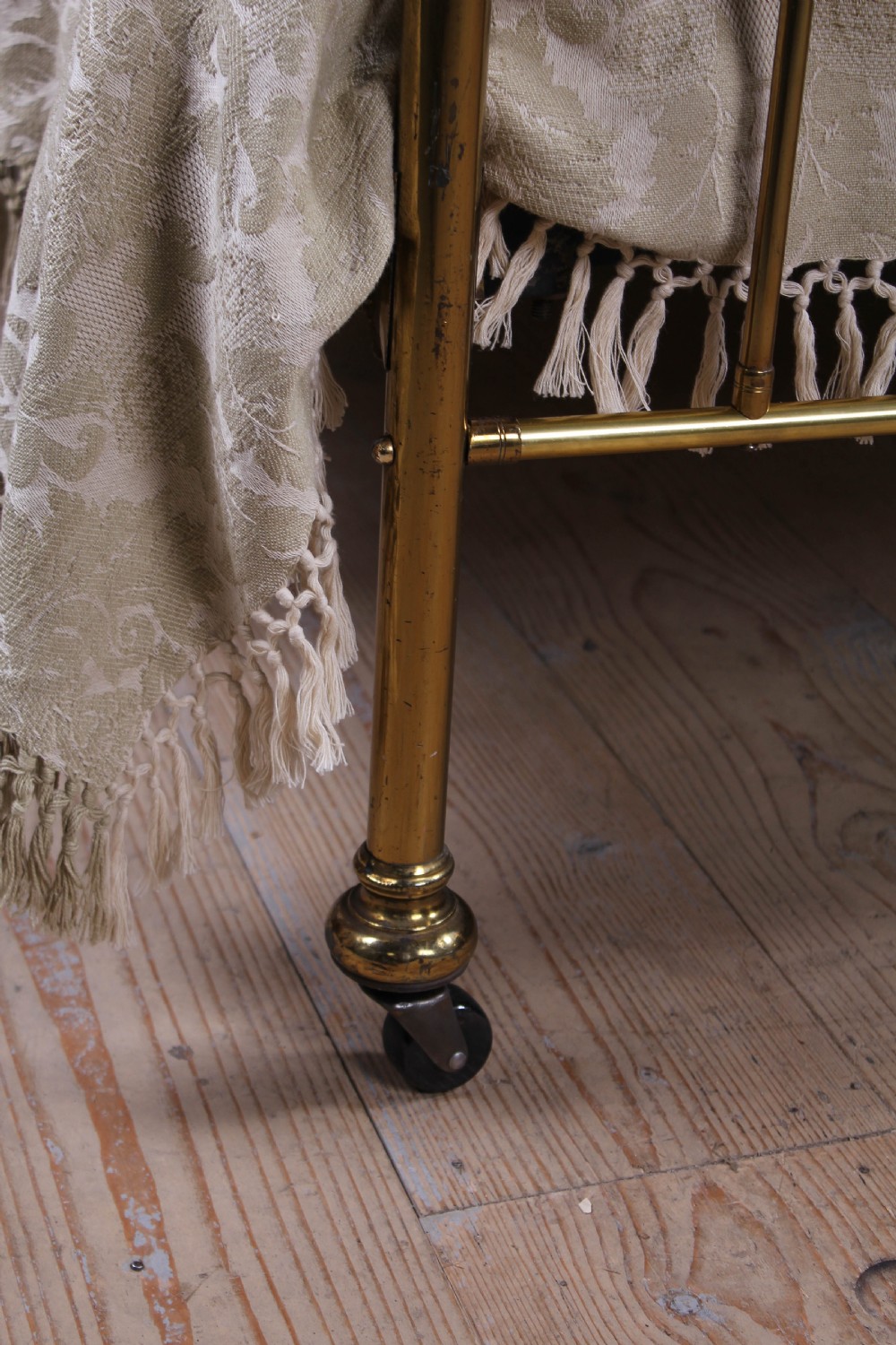 Very nice pair of simple Victorian all brass beds View VII