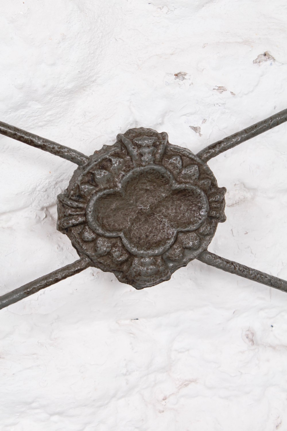 Aged all iron no end king size bed View VI