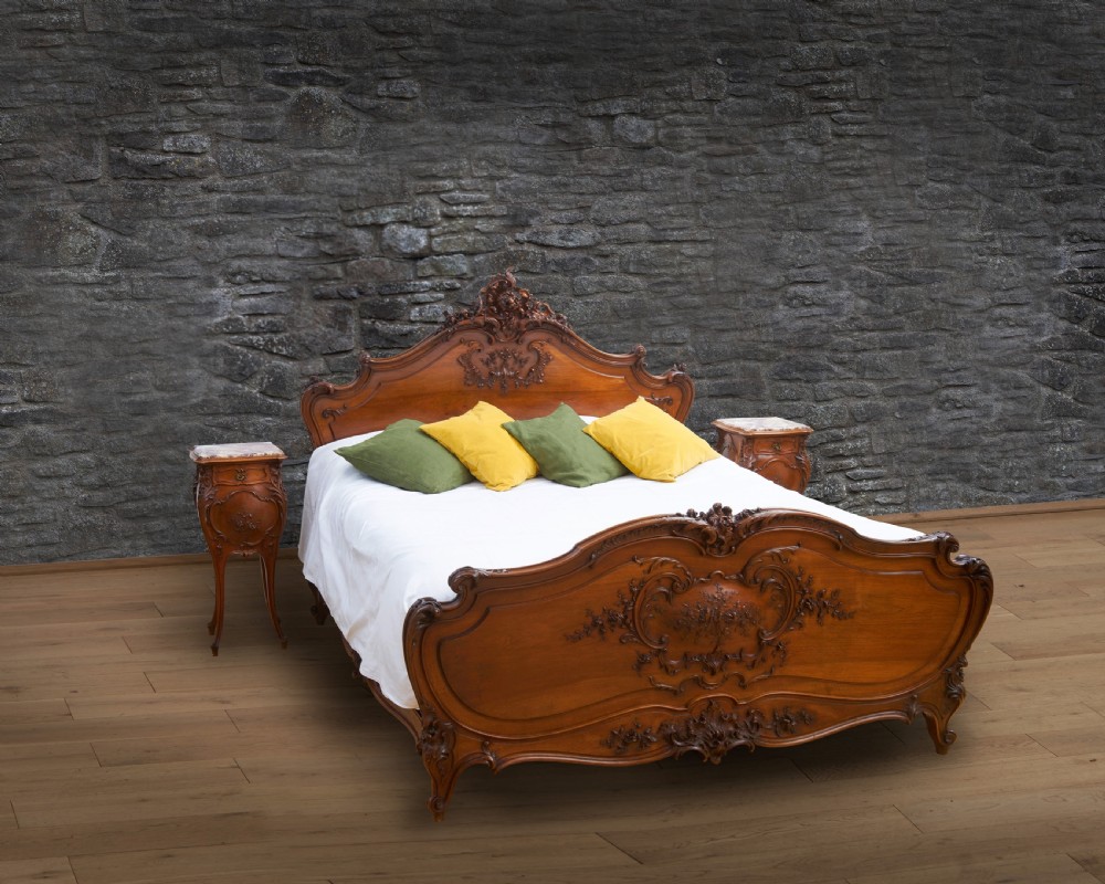 Incredible  rare Louis XV style bedroom suite with super king size bed View IV