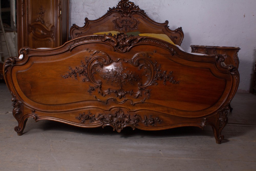 Incredible  rare Louis XV style bedroom suite with super king size bed View VIII