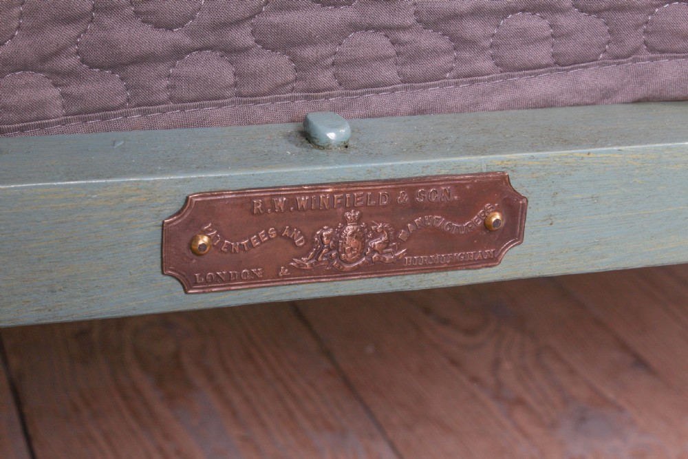 Absolutely lovely King size brass and iron bed by Winfield and Co View X