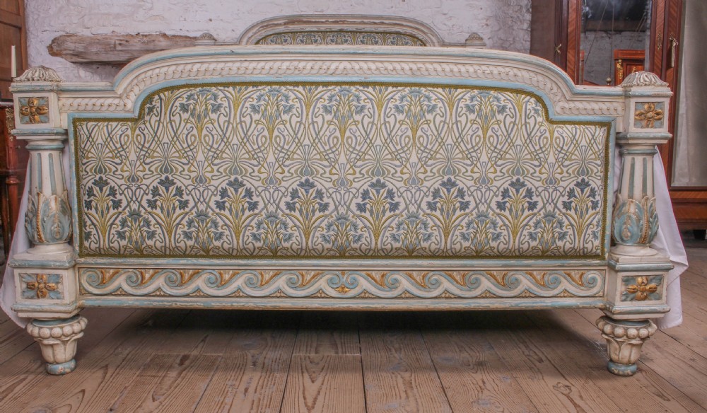 Opulent French Empire style 6' Super-king Bed View III