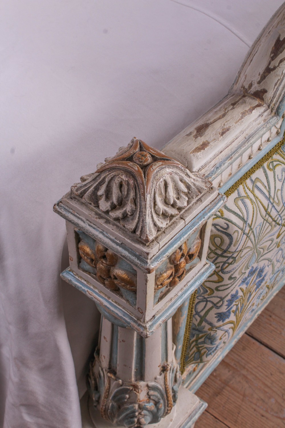 Opulent French Empire style 6' Super-king Bed View V