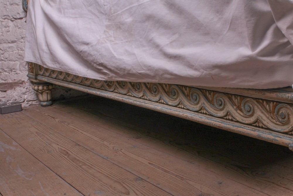 Opulent French Empire style 6' Super-king Bed View VII