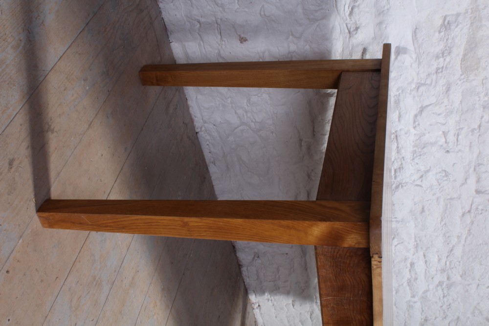 Lovely solid French Elm farmhouse table  View VI