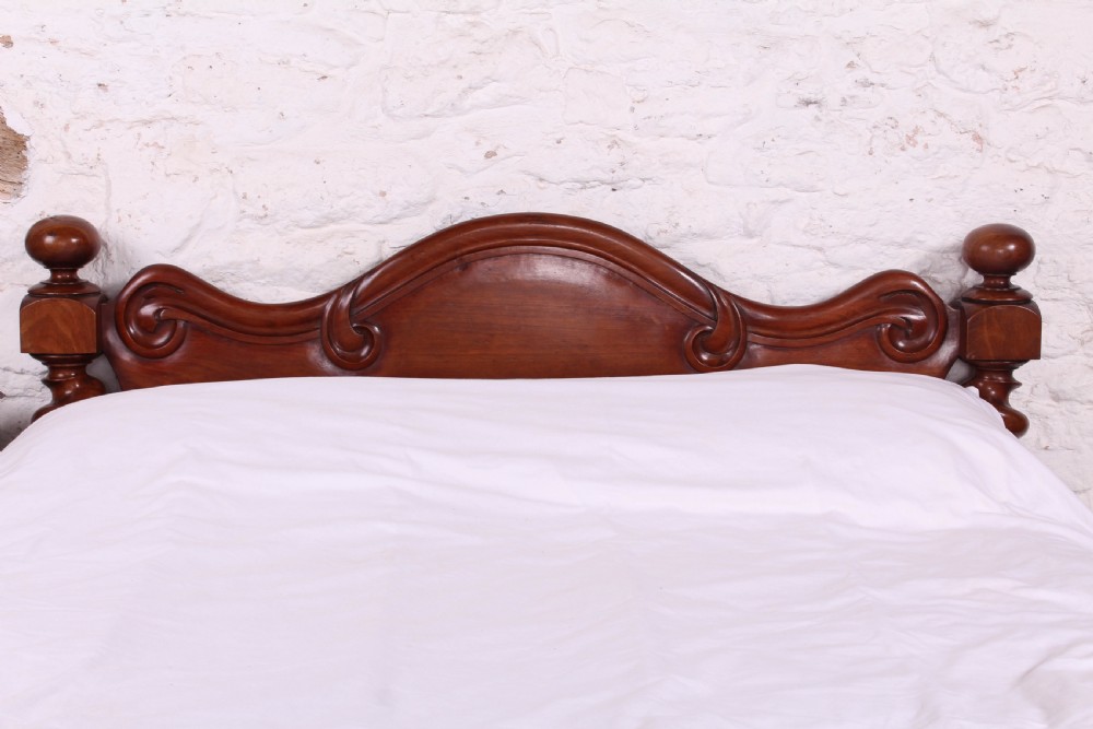 Fabulous quality solid mahogany king size bed View VII