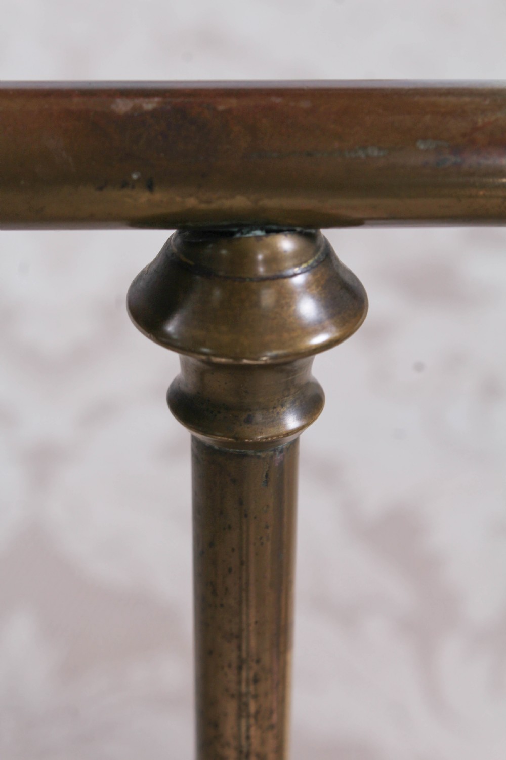 Interesting pair of all brass single beds View VIII