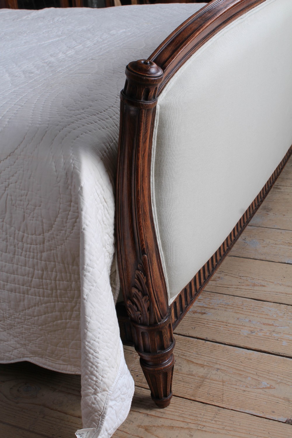 Beautifully shaped small super king size French with base  View III