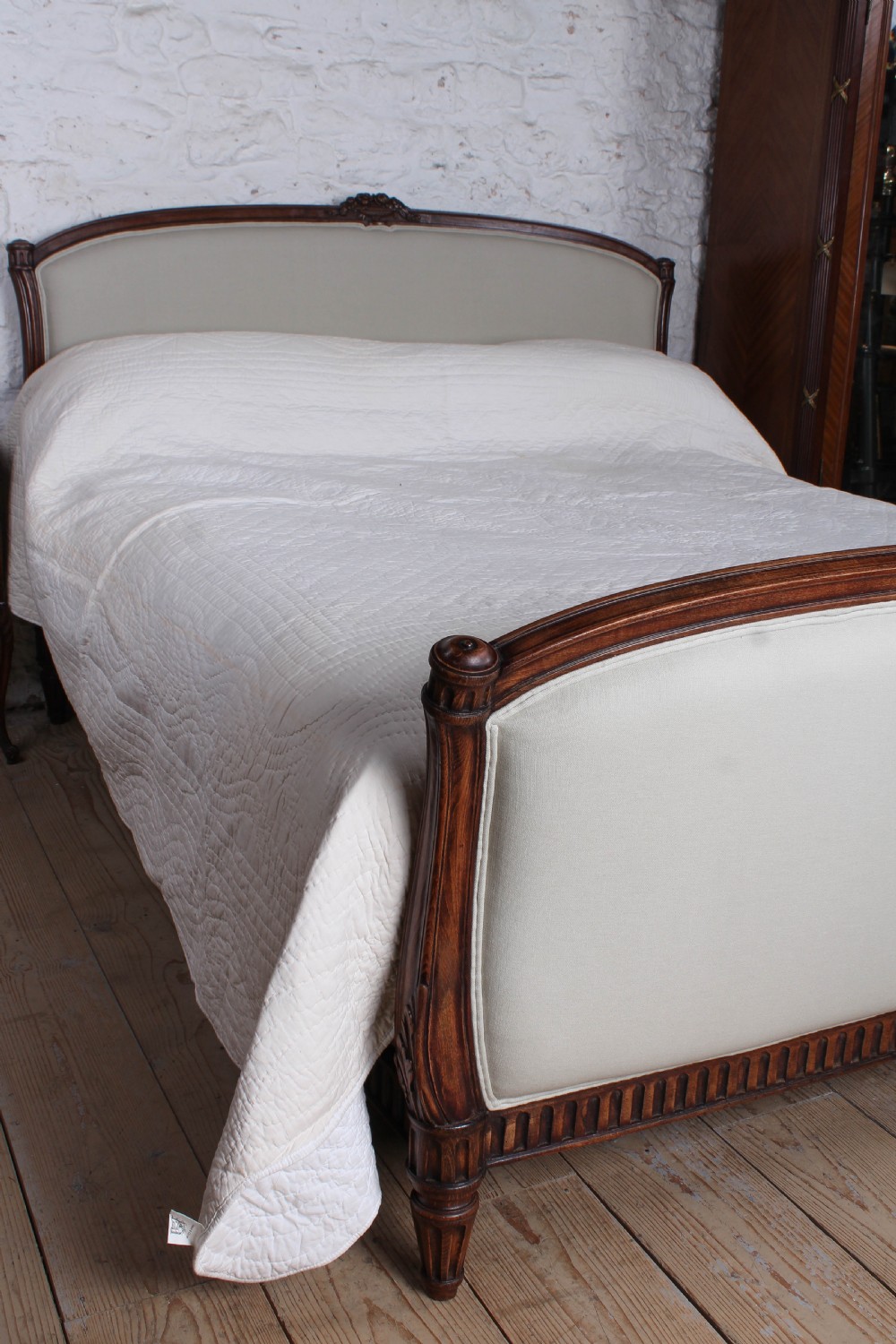 Beautifully shaped small super king size French with base  View V
