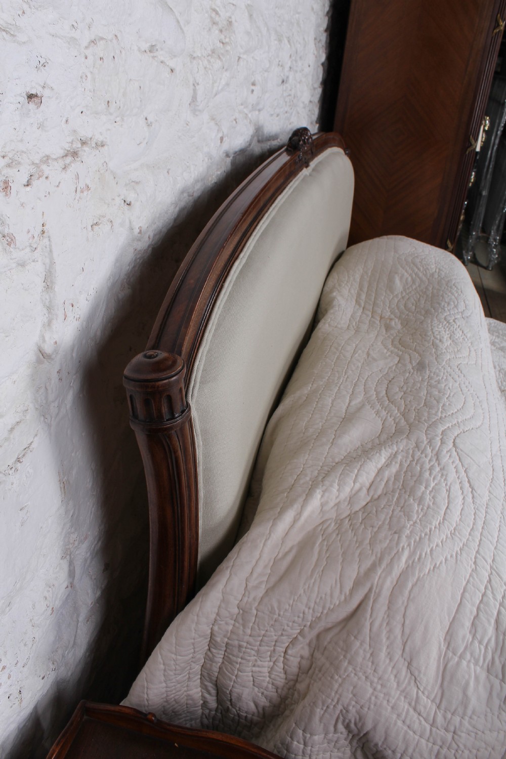 Beautifully shaped small super king size French with base  View VII