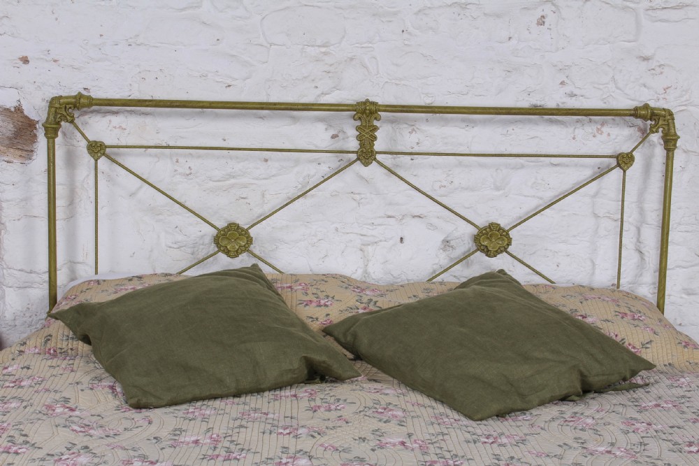 Attractive all iron Spanish no end king size bed View II