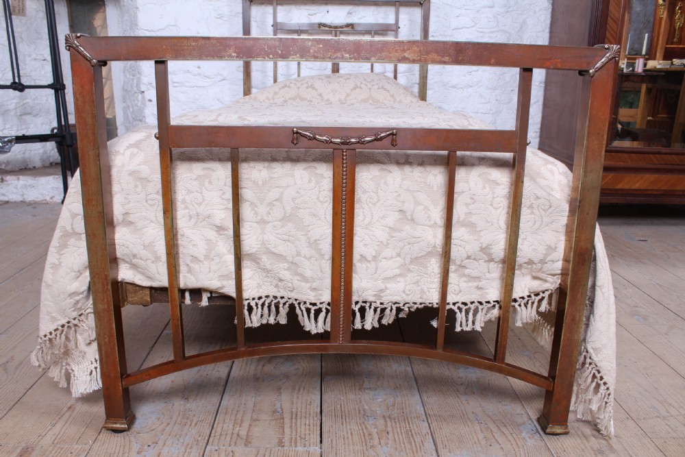 Attractive Victorian all brass single bed View III