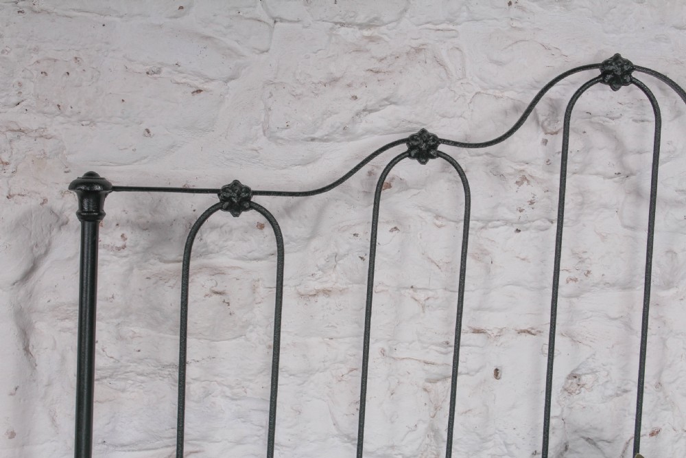 Lovely early iron no end double bed View V