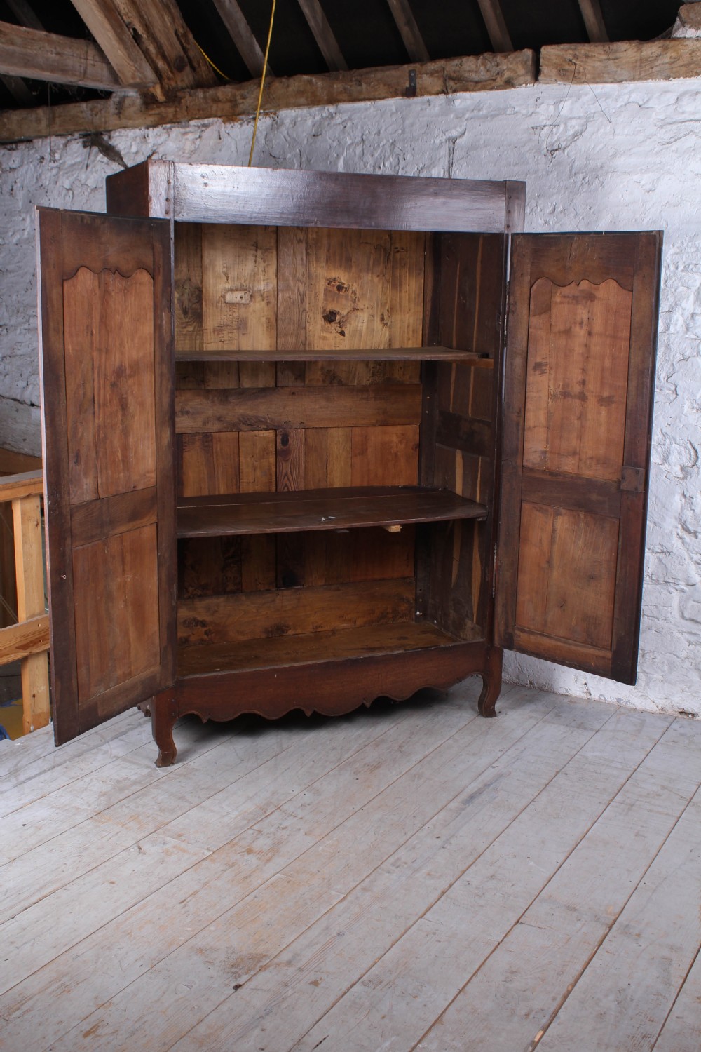 Lovely old French cherry cupboard View II