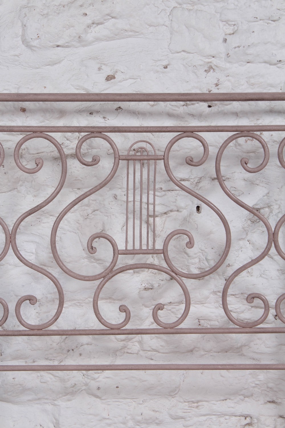 Very pretty forged iron small single bed View III