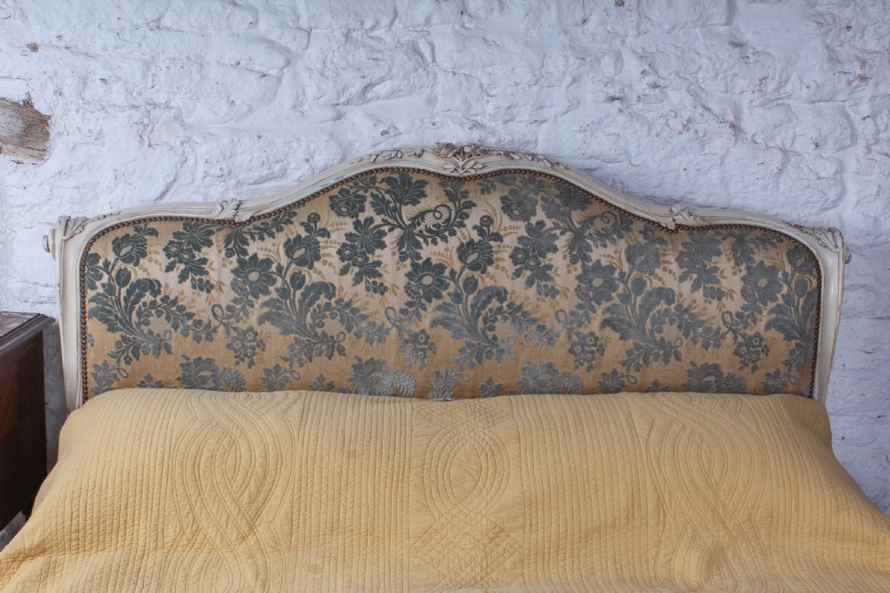 Fabulous early upholstered French king size bed View II