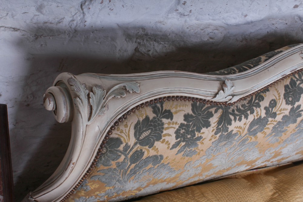 Fabulous early upholstered French king size bed View III