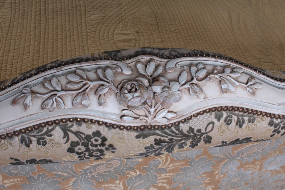 Fabulous early upholstered French king size bed View VI