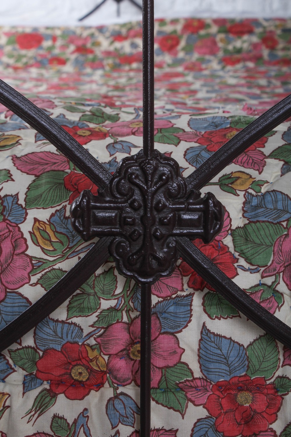 Attractive all iron Irish double bed View V