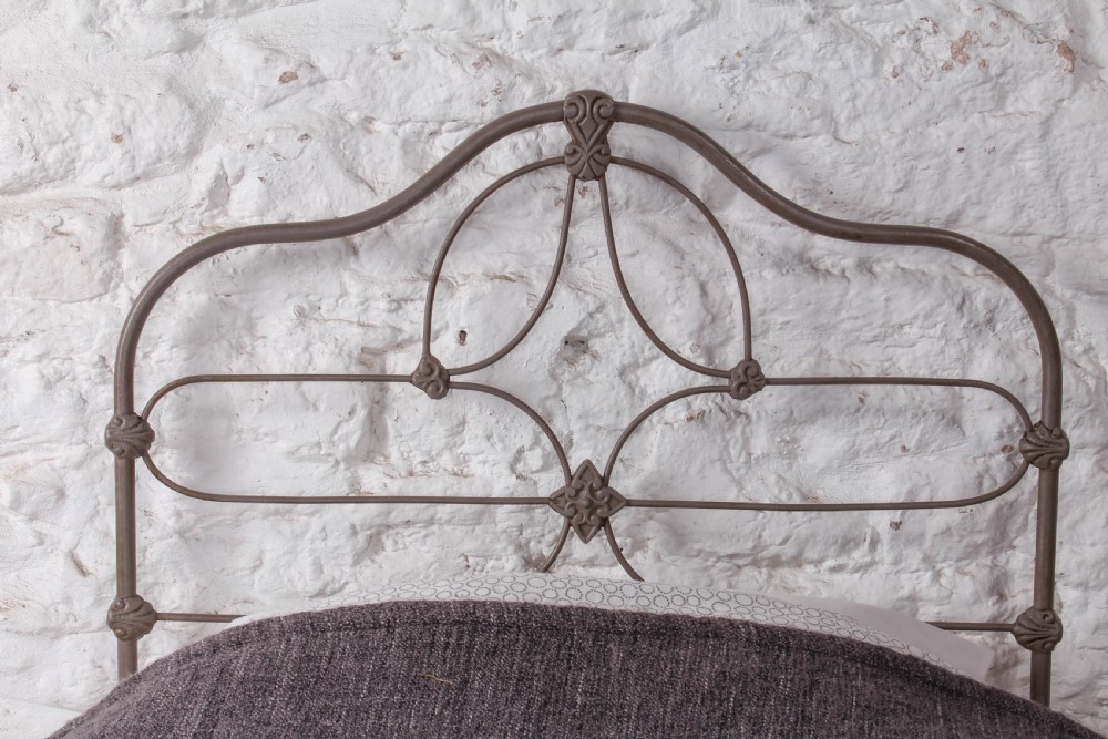 Very attractive single no end iron bed View III