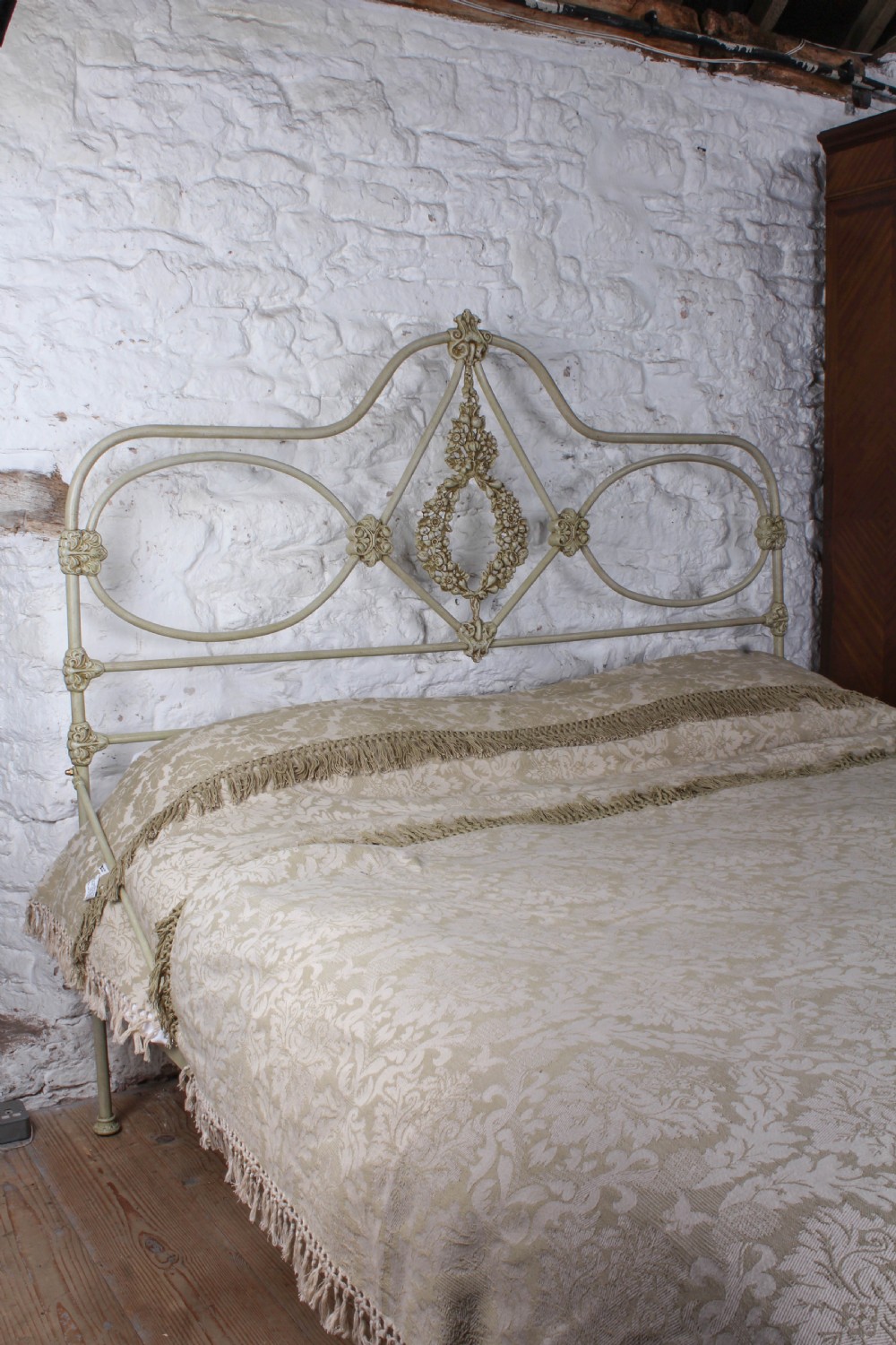 Fabulous super king size all iron Victorian no end bed  View V