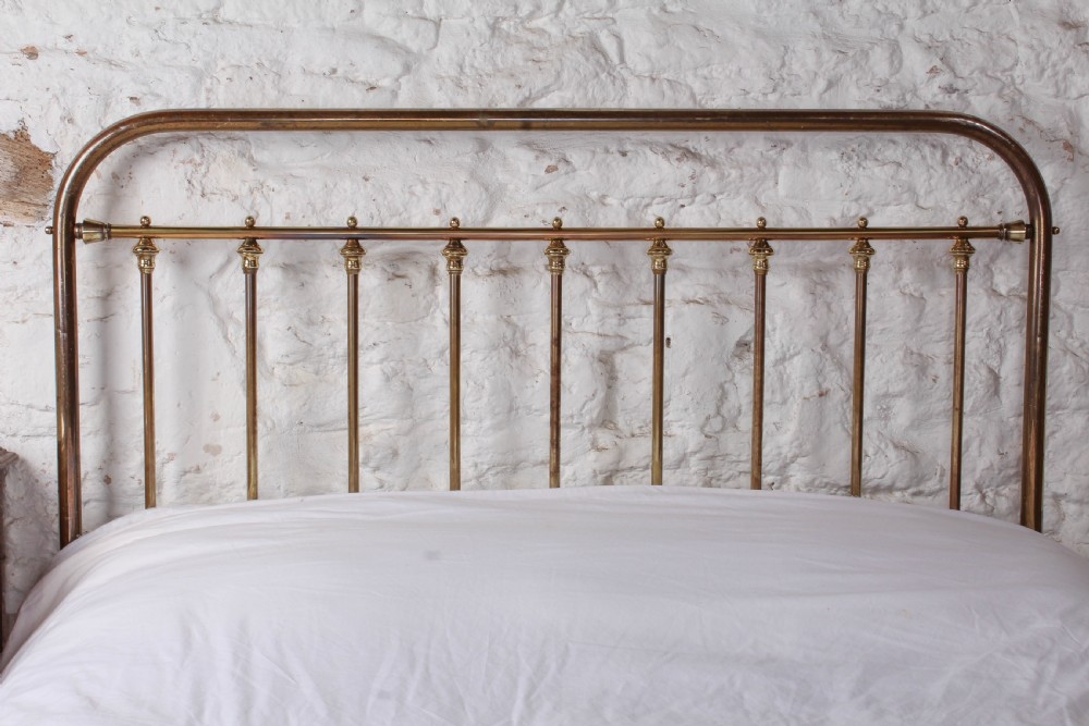 Attractive French all brass European double bed  View III