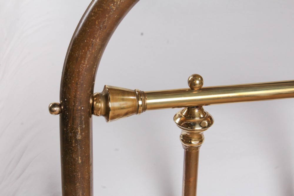 Attractive French all brass European double bed  View V