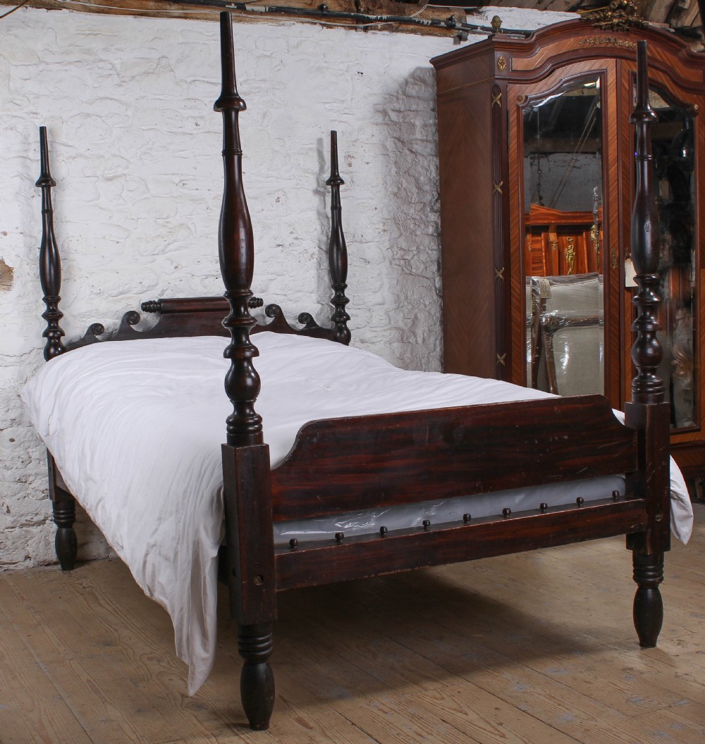 American Federal four poster double bed