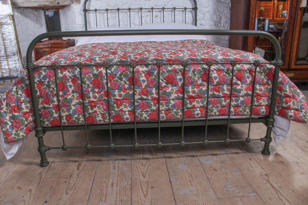 Just lovely all iron French king size bed  View III
