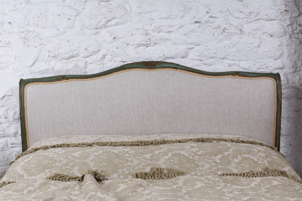 Newly upholstered French Lit Bateau  View IV