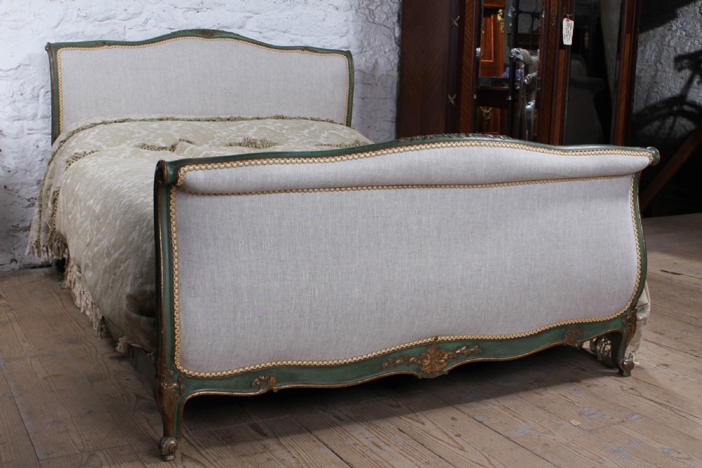 Newly upholstered French Lit Bateau  View VI