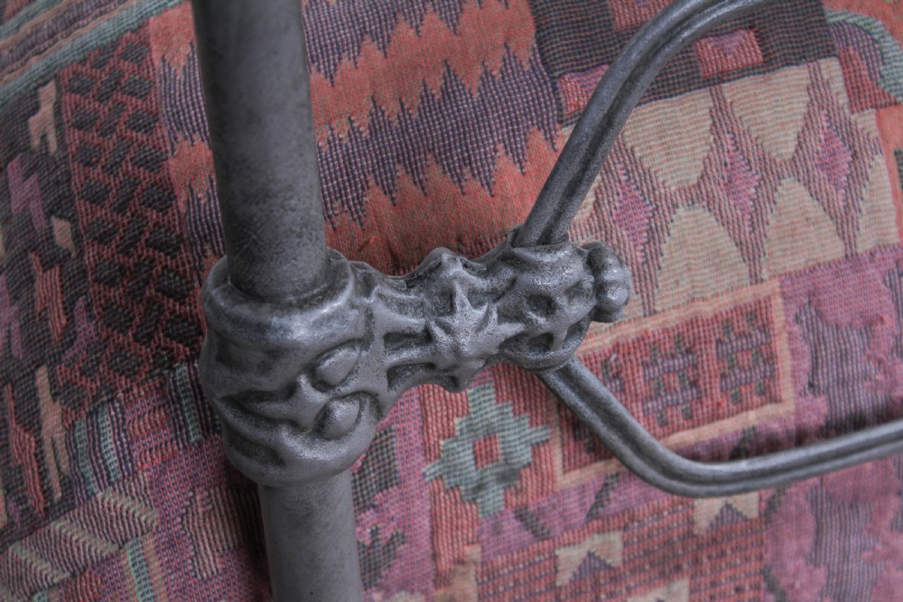 Pleasing all iron Irish king size bed View V