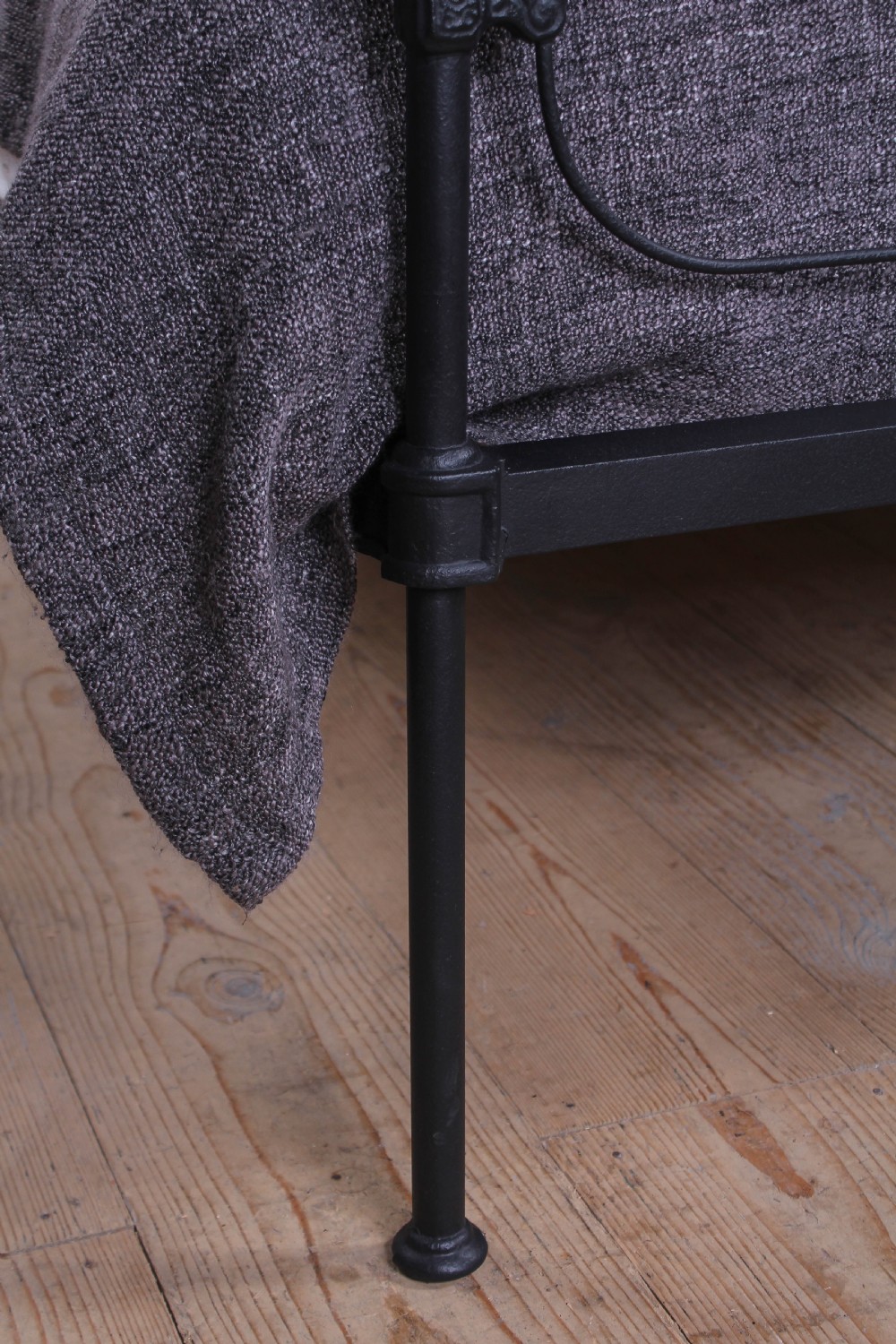 Pleasingly simple Irish all iron king size bed View V
