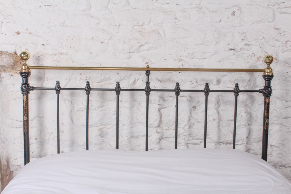 All original classic Victorian double bed with transfers  View III