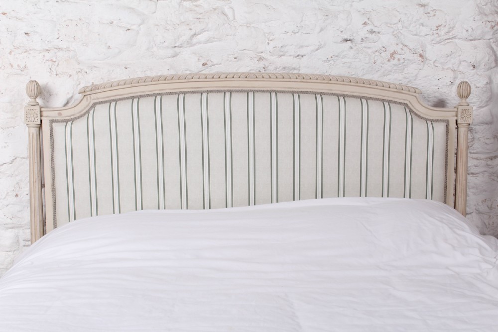 King size Empire Style newly upholstered bed View VI