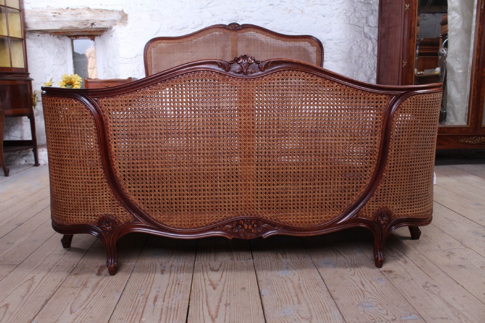 Very nice French caned European double bed View IV