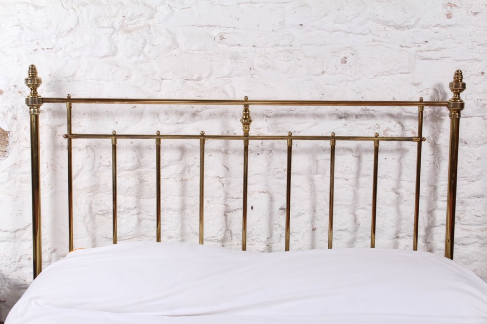 Timeless elegantly beautiful king size brass bed View VI